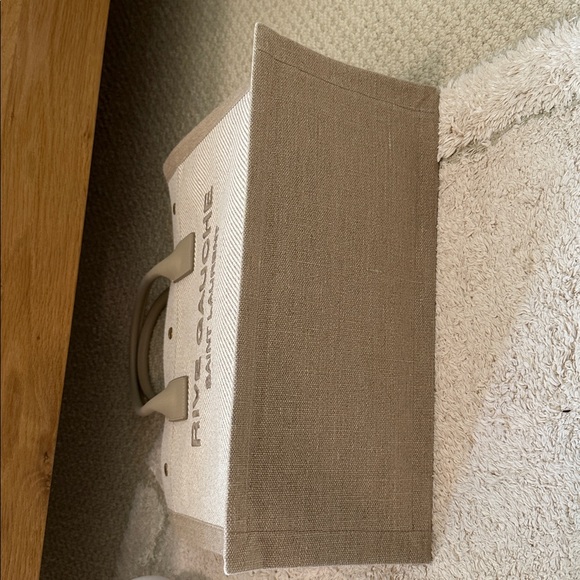 Yves Saint Laurent Small Rive Gauche Canvas Tote Bag - Picture 5 of 8